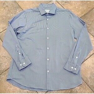 Mizzen+Main Shirt Mens XLrg Trim Fit Spinnaker Performance Stretch Made in USA
